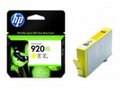 CD974A HP inkcartridge Nr.920 yellow XL officejet 