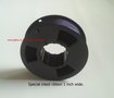 SPINDLE nylon ribbon black 25mil signs ca. 50 mtr.