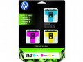 CB333EE HP inkcartridge Nr. 363 3-color triple pack