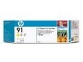 C9469A HP inkcartridge Nr.91 yellow 775ml Designjet Z6100, geel