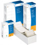 HERMA etiketten endlos, nummer 8211 , 4000 stuks,  88.9x35.7mm 1-baans wit met perforatie.